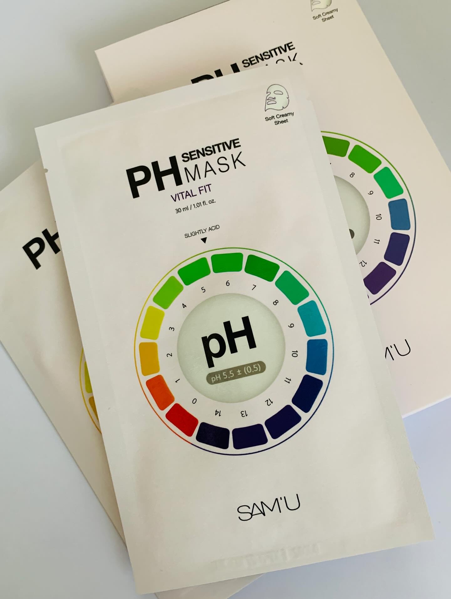 PHセンシティブマスクスージング＆モイスト/SAM'U/シートマスク・パックを使ったクチコミ（2枚目）