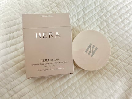 リフレクション スキン グロウ クッション ファンデーション/HERA/クッションファンデーションを使ったクチコミ(2枚目)