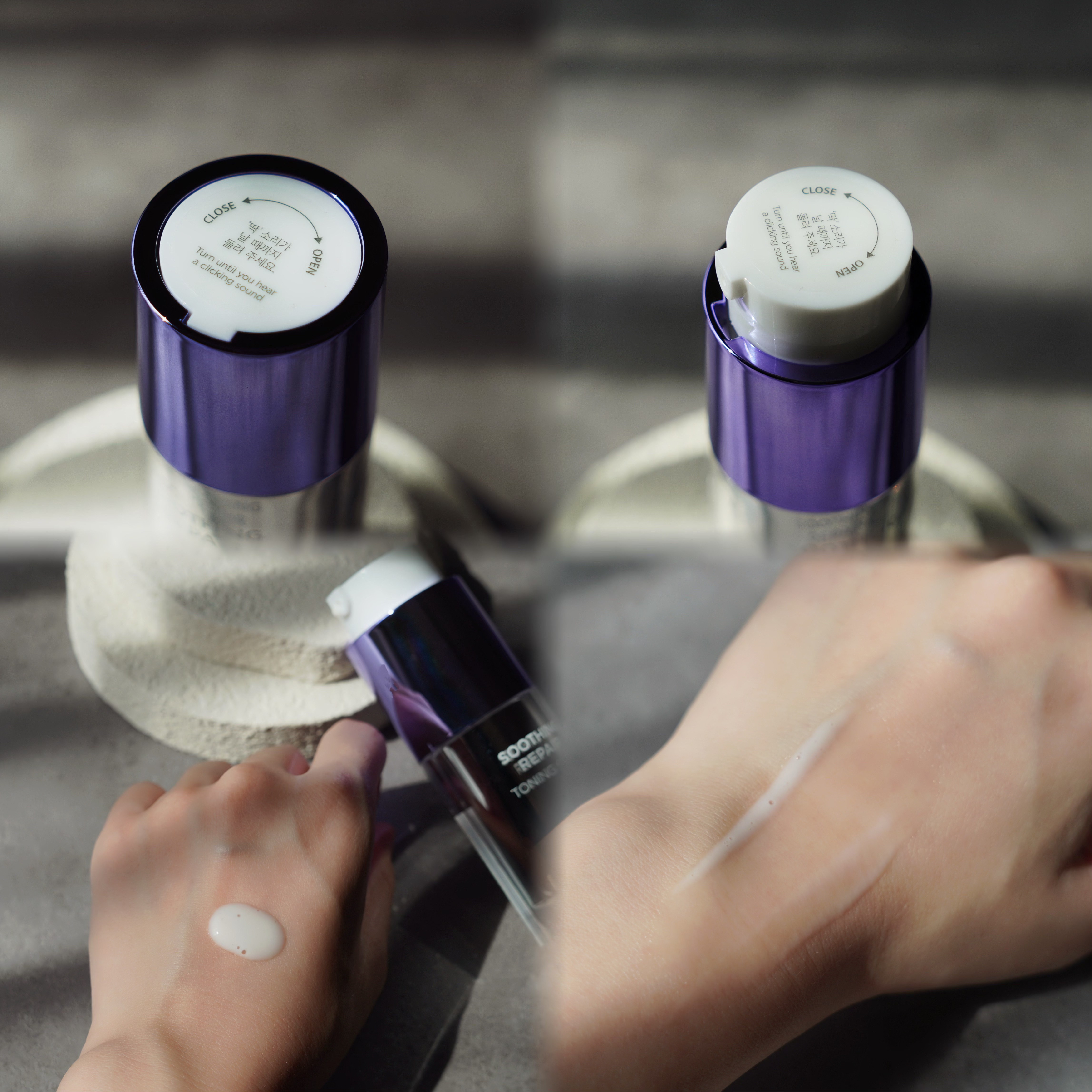 SOOTHING REPAIR TONING SERUM R4/ダーマファーム/美容液を使ったクチコミ（3枚目）