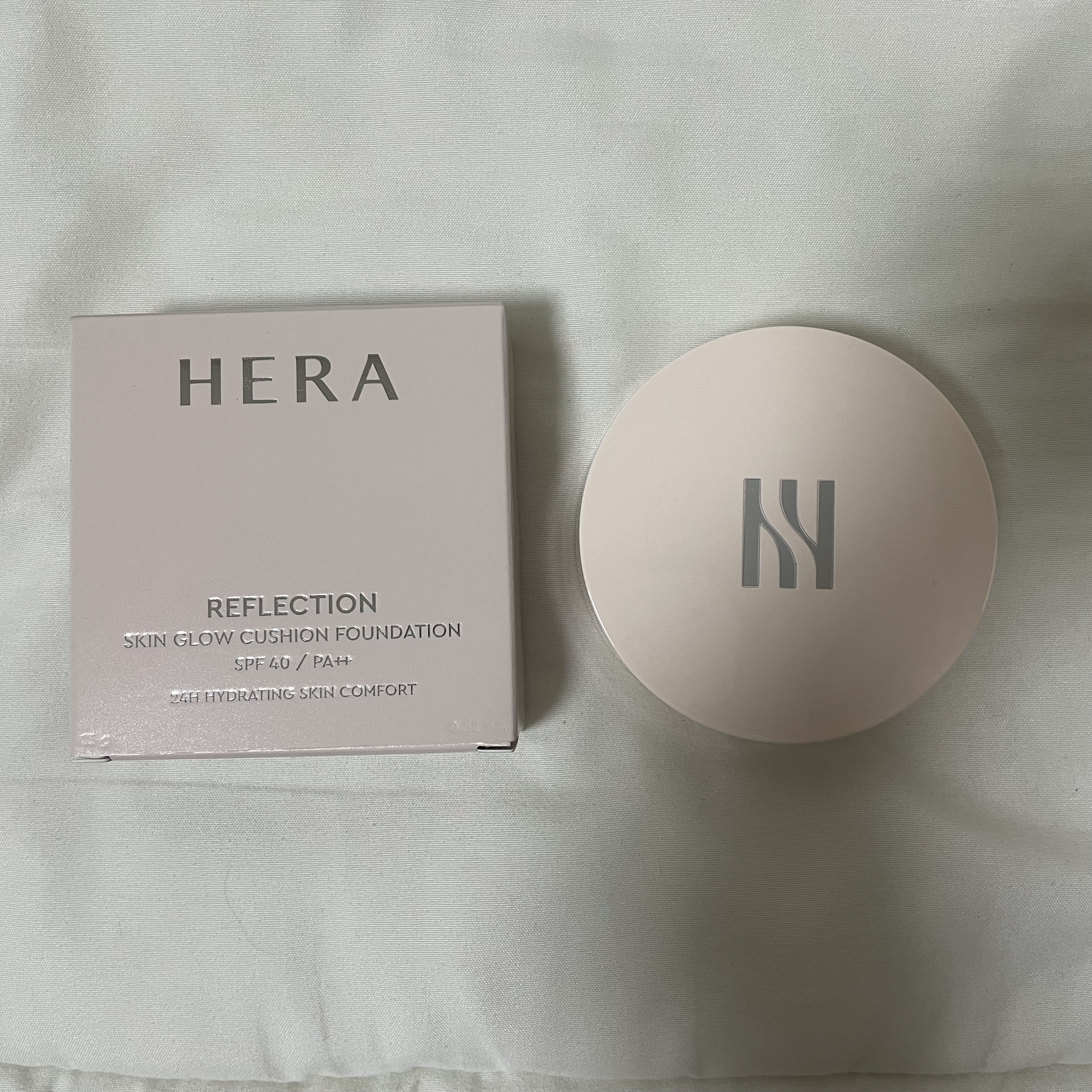 リフレクション スキン グロウ クッション ファンデーション/HERA/クッションファンデーションを使ったクチコミ（2枚目）