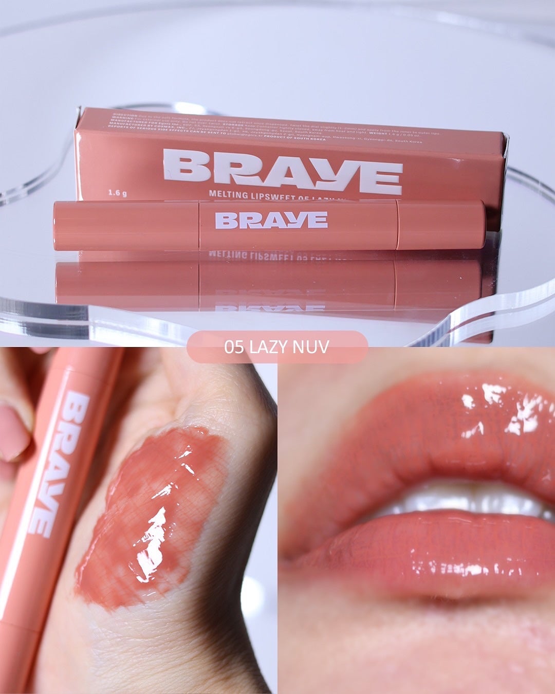 メルティングリップスウィート/BRAYE/口紅を使ったクチコミ(3枚目)