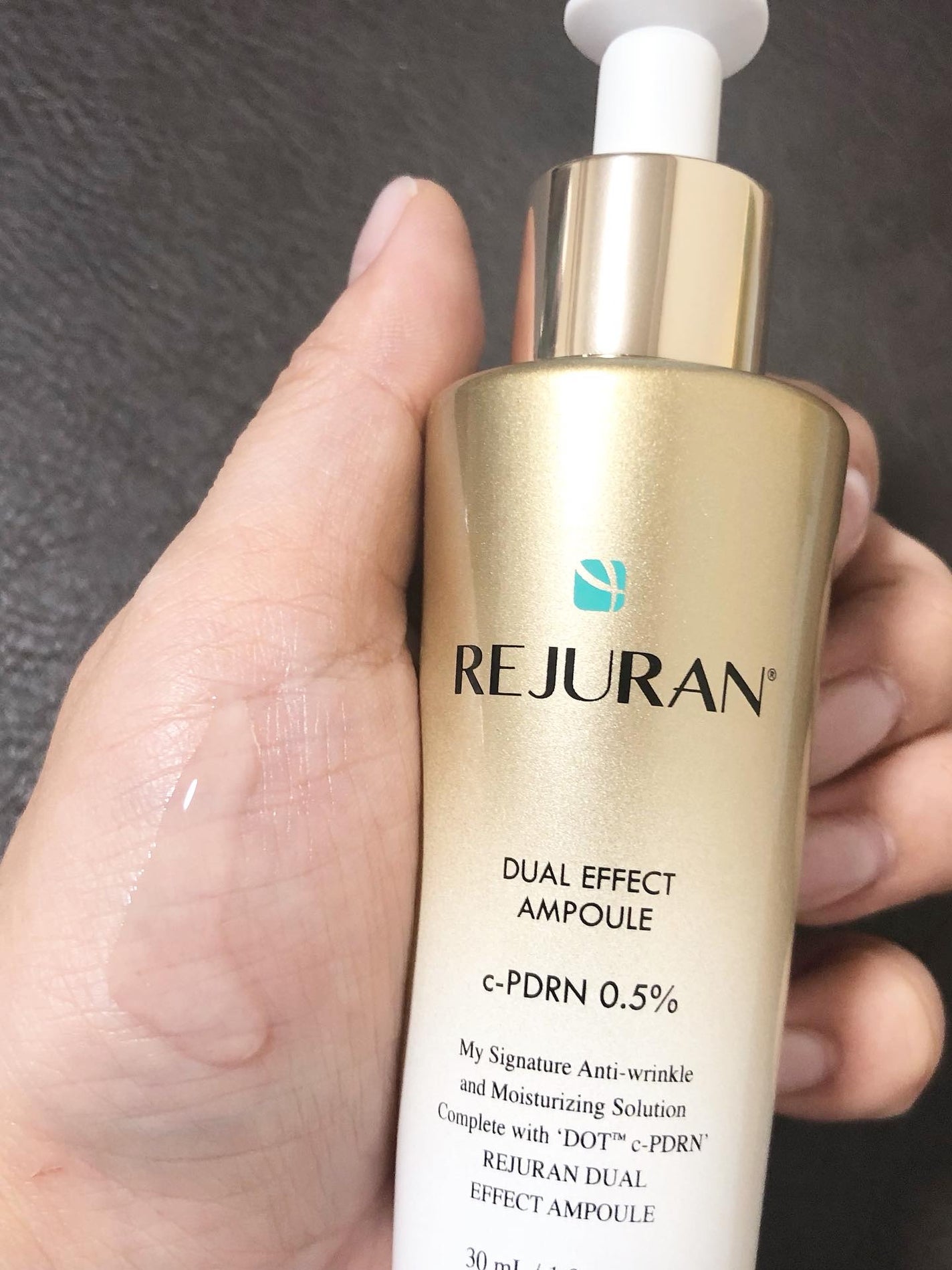 デュアル エフェクト アンプル/REJURAN COSMETICS/美容液を使ったクチコミ(4枚目)