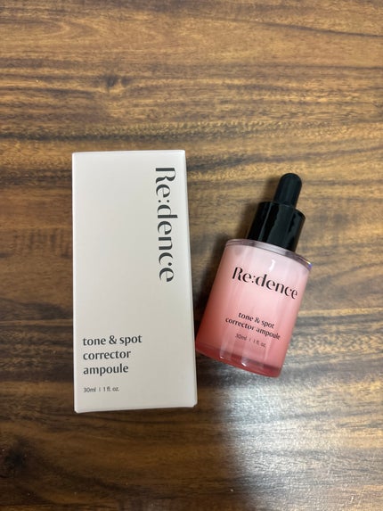 リデンス チェリートーン&スポットコレクターアンプル/redence/美容液を使ったクチコミ(1枚目)