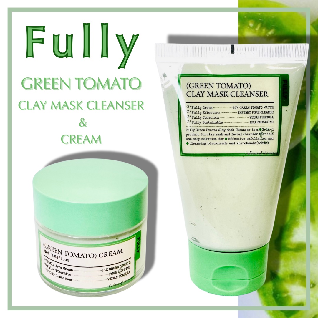 グリーントマトクレイマスククレンザー/FULLY/洗い流すパック・マスクを使ったクチコミ（1枚目）