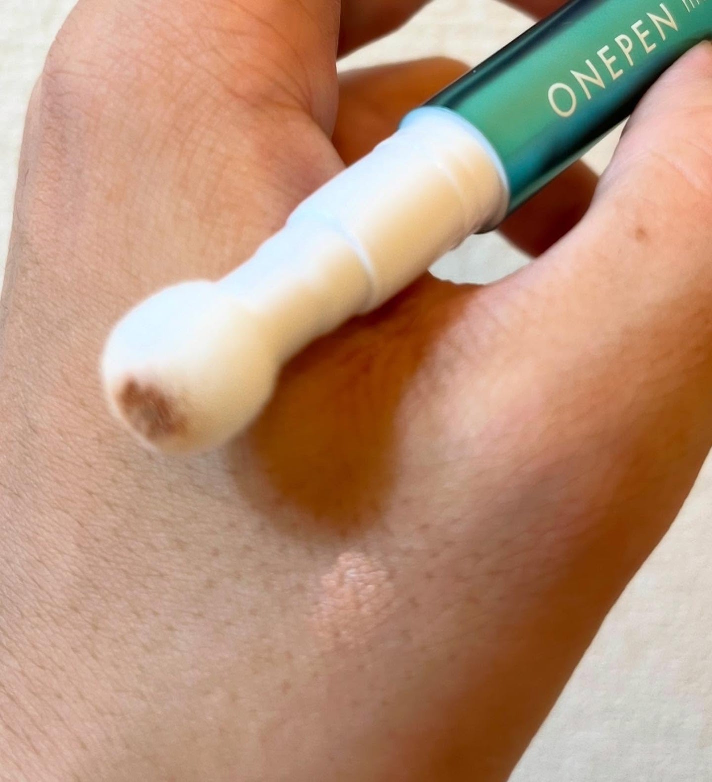 薬用アクネコンシーラー/ONEPEN/スティックコンシーラーを使ったクチコミ(3枚目)