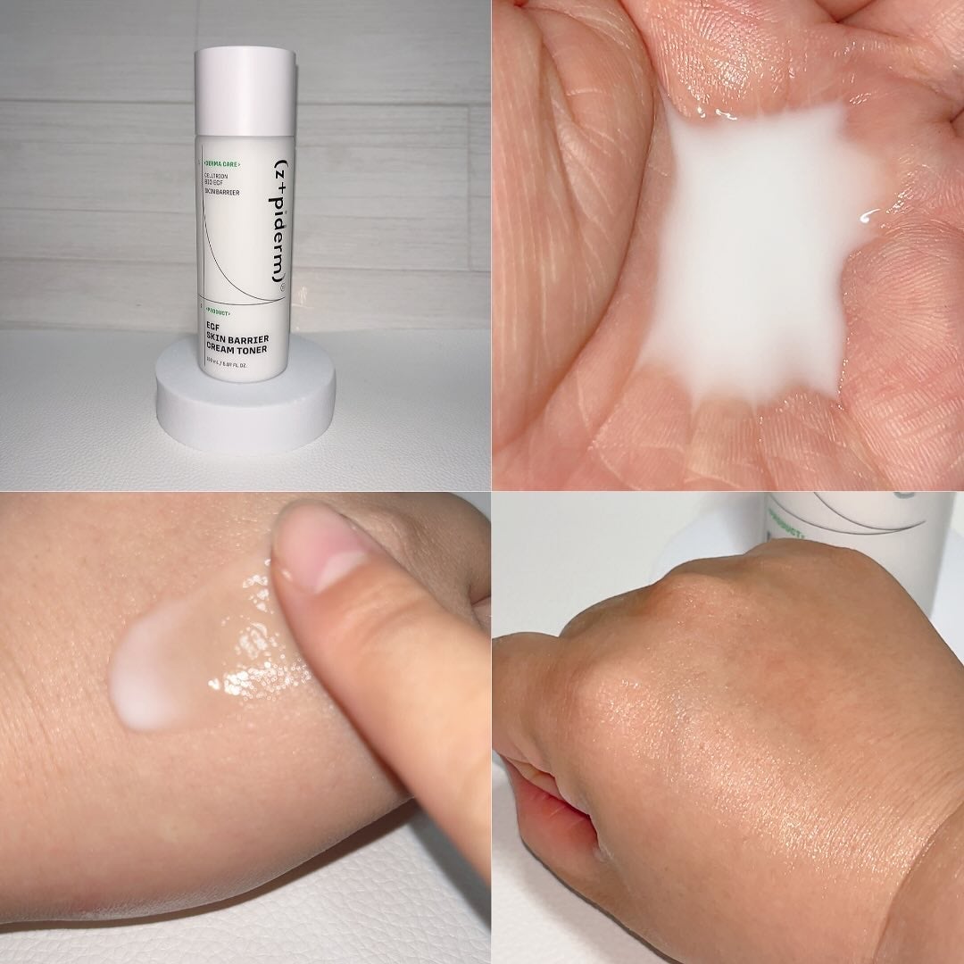 EGFスキンバリアクリームトナー 150ml/z+piderm/化粧水を使ったクチコミ(3枚目)
