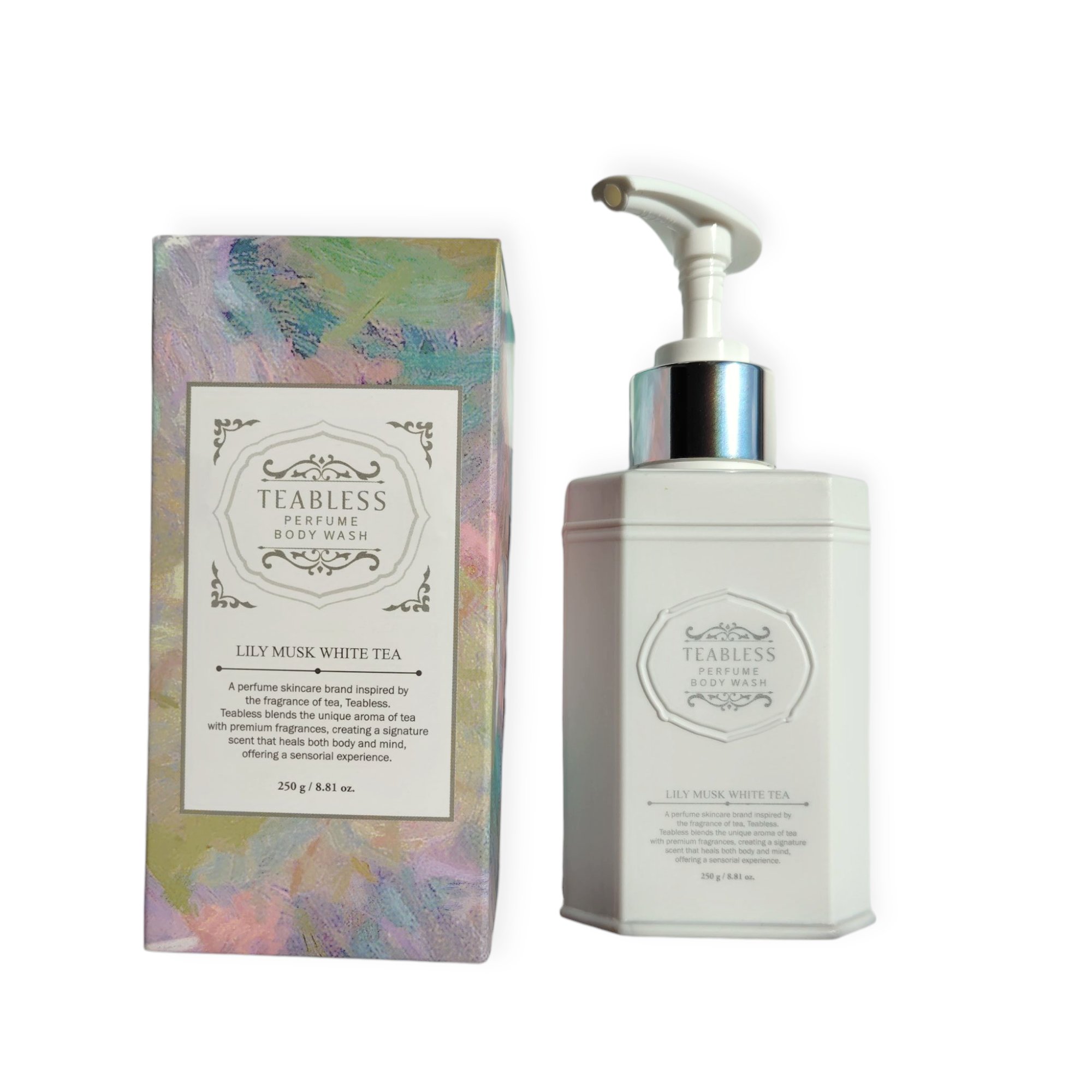 パフュームボディウォッシュ リリームスクホワイトティー/TEABLESS/ボディソープを使ったクチコミ（1枚目）