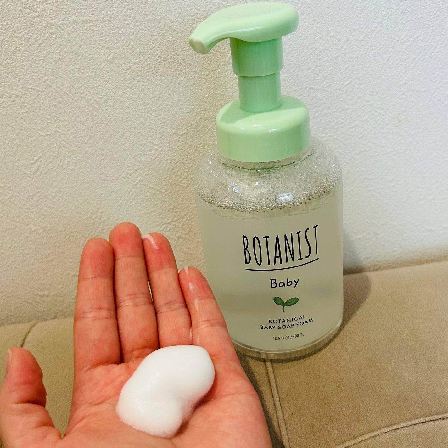 ボタニスト ベビー ボタニカルベビーソープフォーム/BOTANIST/ボディソープを使ったクチコミ(2枚目)