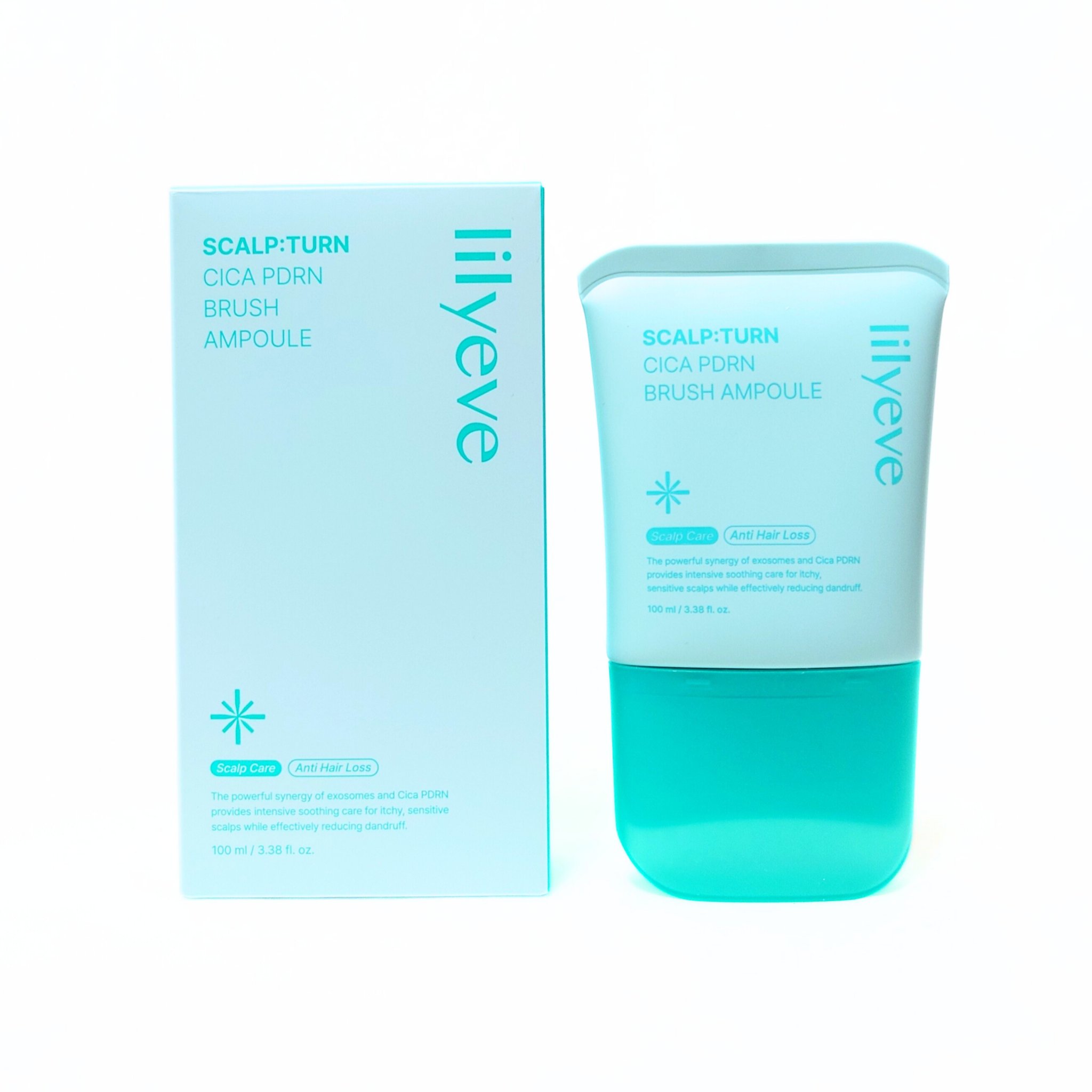 スカルプターンヘアアンプル/リリーイブ/頭皮ローションを使ったクチコミ（1枚目）