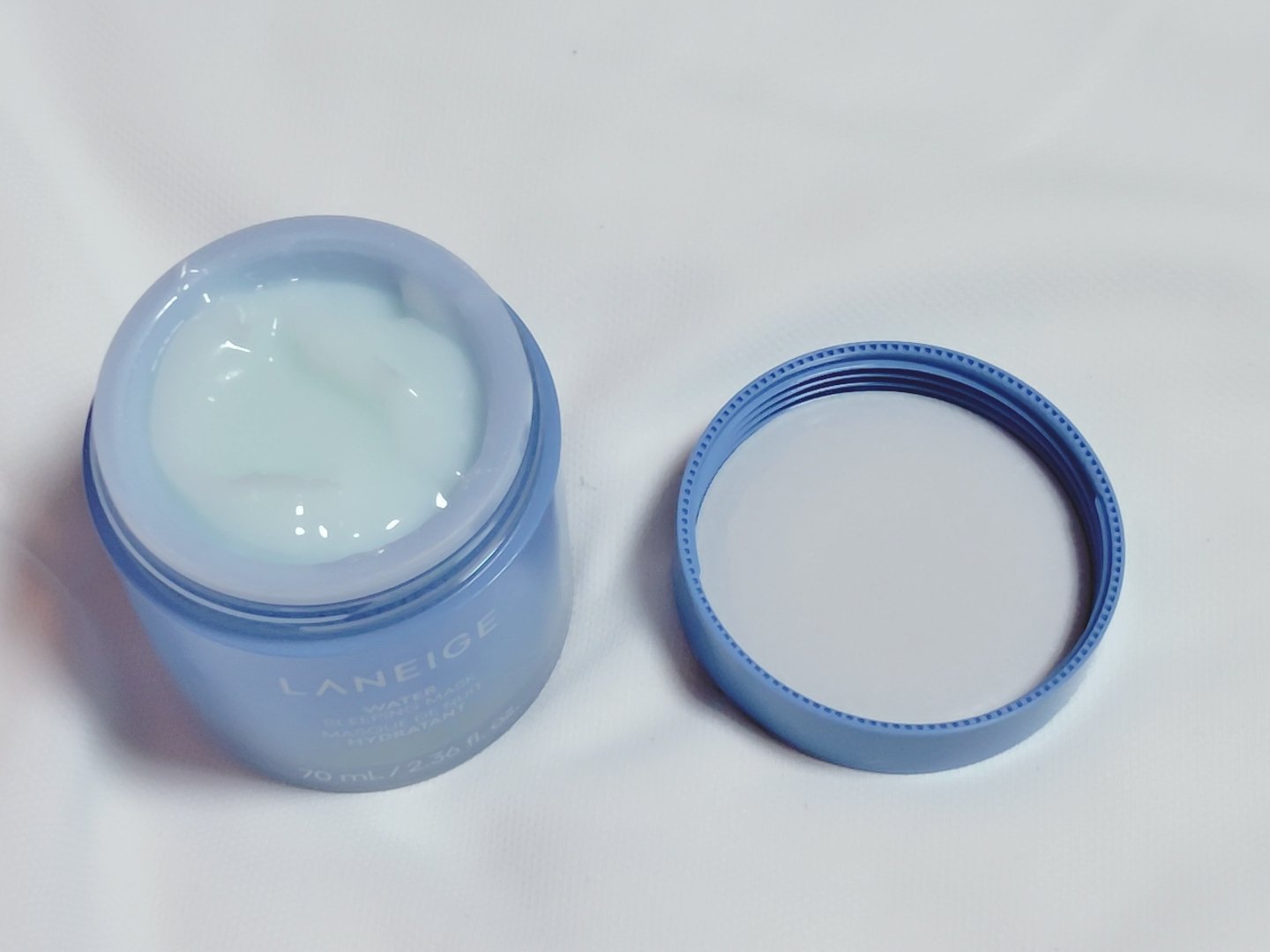 シカスリーピングマスク N/LANEIGE/フェイスクリームを使ったクチコミ（3枚目）