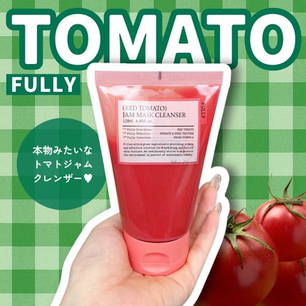 レッドトマトジャムマスククレンザー/FULLY/洗顔フォームを使ったクチコミ(1枚目)