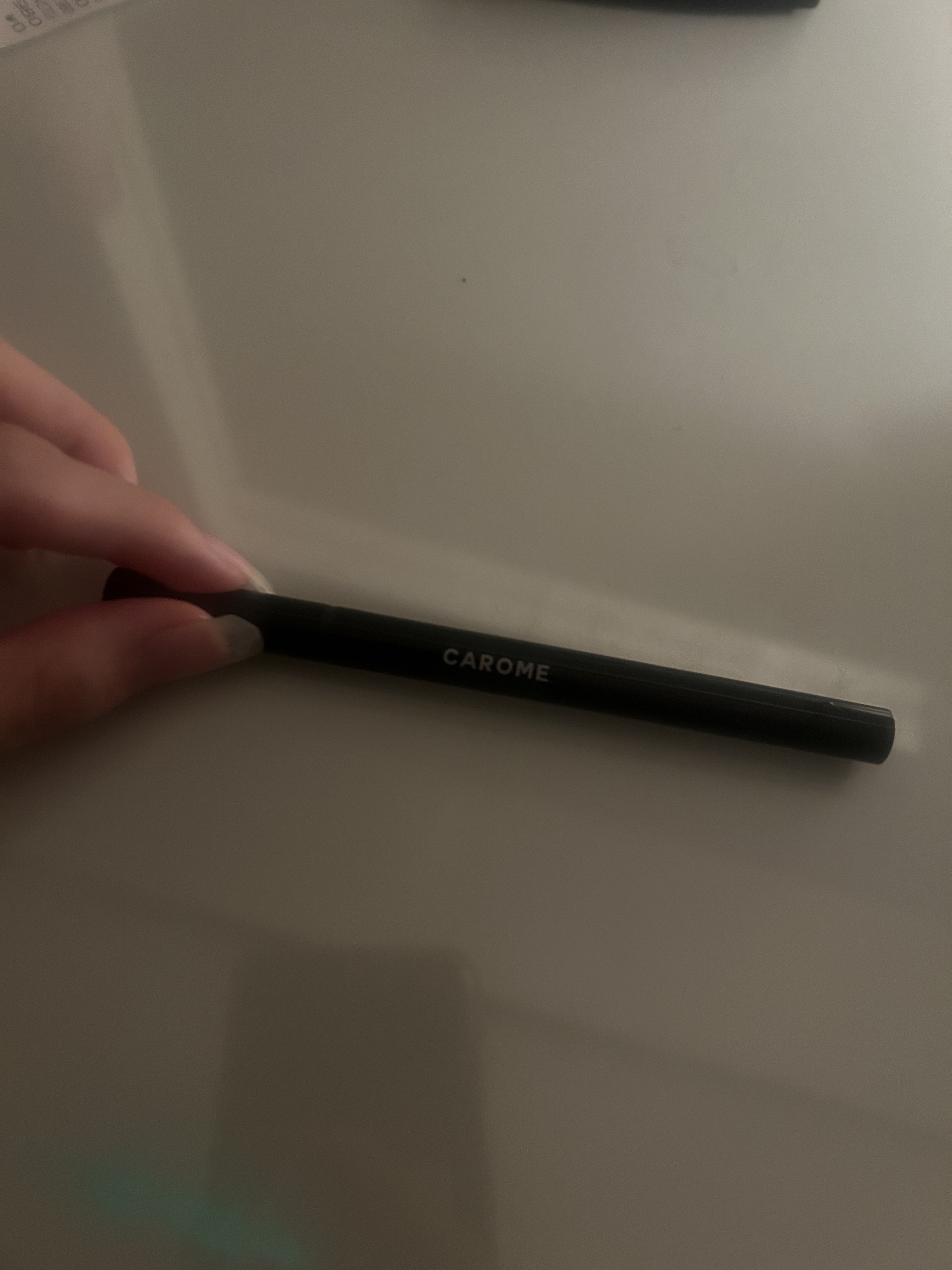 リキッドアイライナー ブラウンブラック/CAROME./リキッドアイライナーを使ったクチコミ（1枚目）