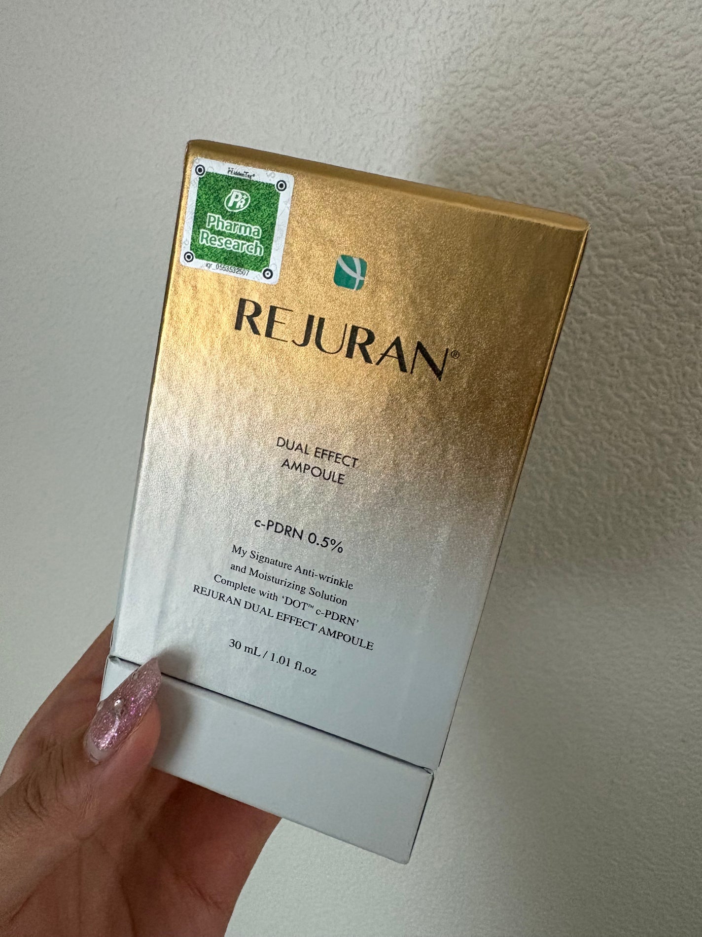 デュアル エフェクト アンプル/REJURAN COSMETICS/美容液を使ったクチコミ(2枚目)