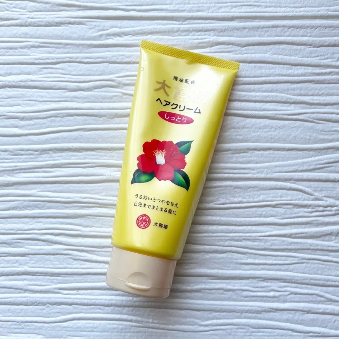 ヘアクリーム しっとり/大島椿/ヘアワックス・クリームを使ったクチコミ(2枚目)