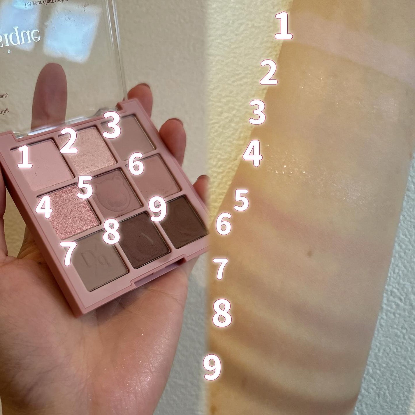 シャドウパレット/dasique/アイシャドウパレットを使ったクチコミ(2枚目)