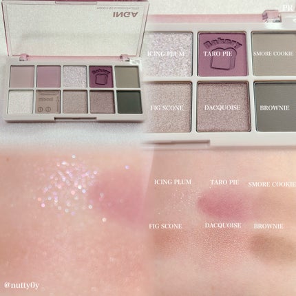 ムードアイズシャドウパレット/INGA/アイシャドウパレットを使ったクチコミ(3枚目)