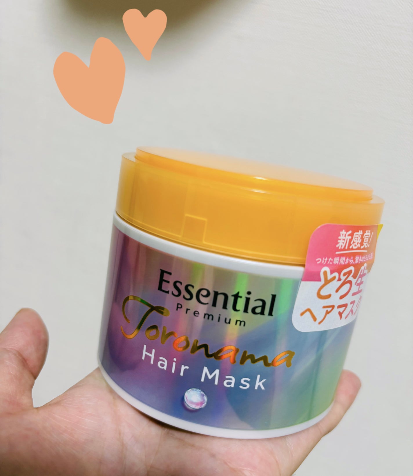 エッセンシャルプレミアム とろ生ヘアマスク/エッセンシャル/ヘアマスク・ヘアパックを使ったクチコミ(1枚目)