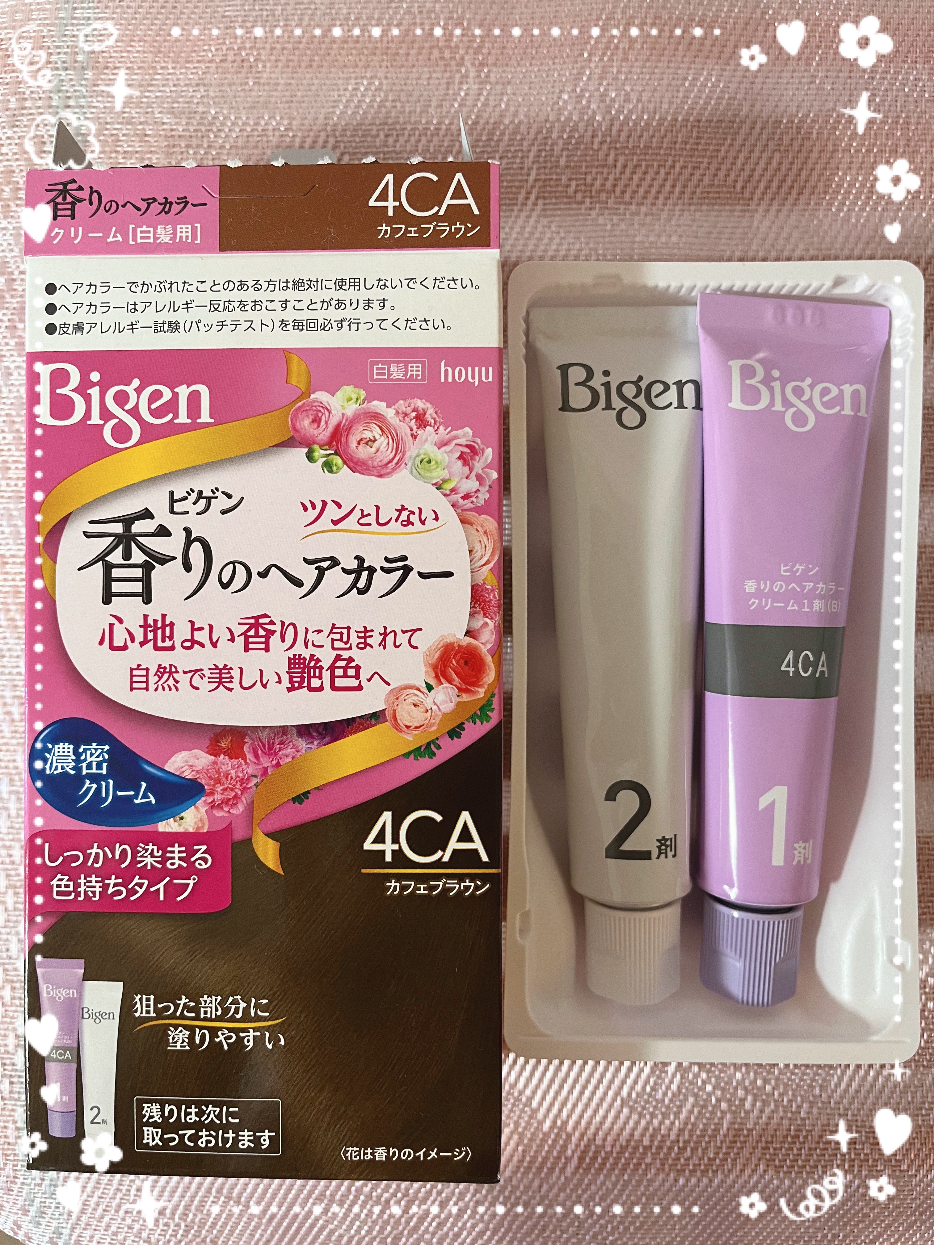 香りのヘアカラー クリーム/ビゲン/ヘアカラーを使ったクチコミ（1枚目）