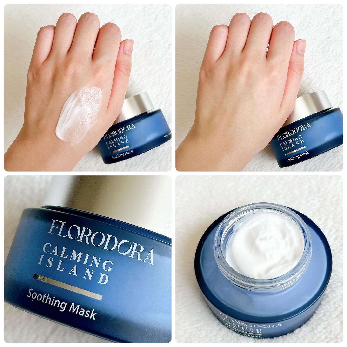 フローロドラ カーミングアイランドジェルクリーム/Florodora/フェイスクリームを使ったクチコミ（3枚目）