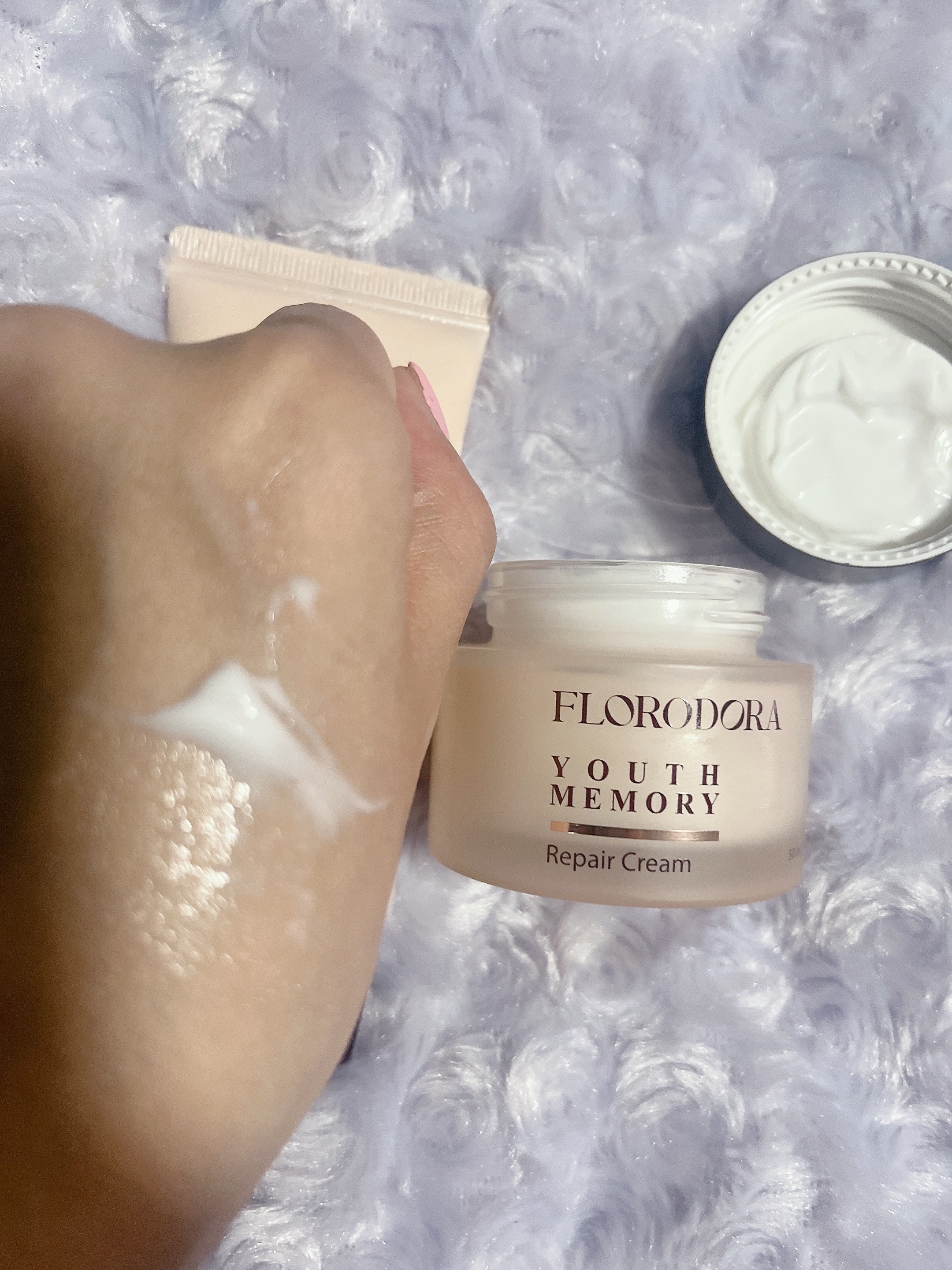ユースメモリー リペアクリーム/Florodora/フェイスクリームを使ったクチコミ（3枚目）