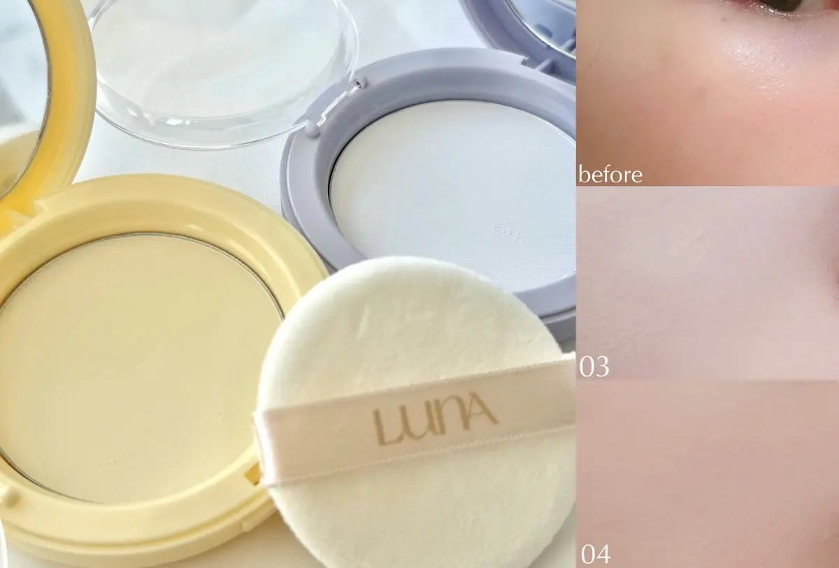 プロフォトフィニッシャー/LUNA/プレストパウダーを使ったクチコミ(2枚目)