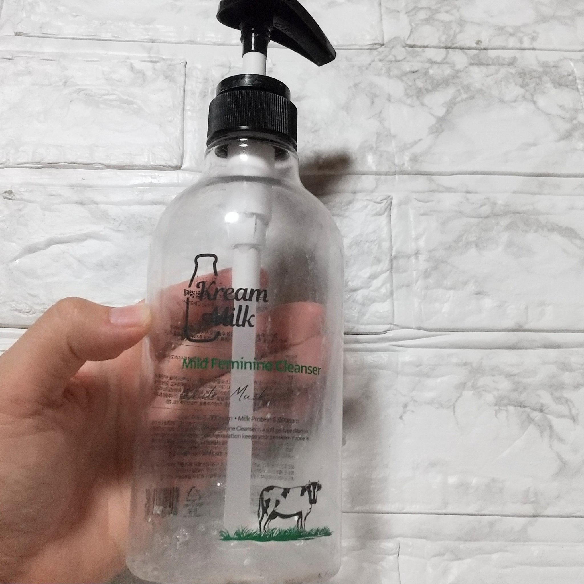 マイルドフェミニンクレンザー/Kream Milk/ボディソープを使ったクチコミ（1枚目）