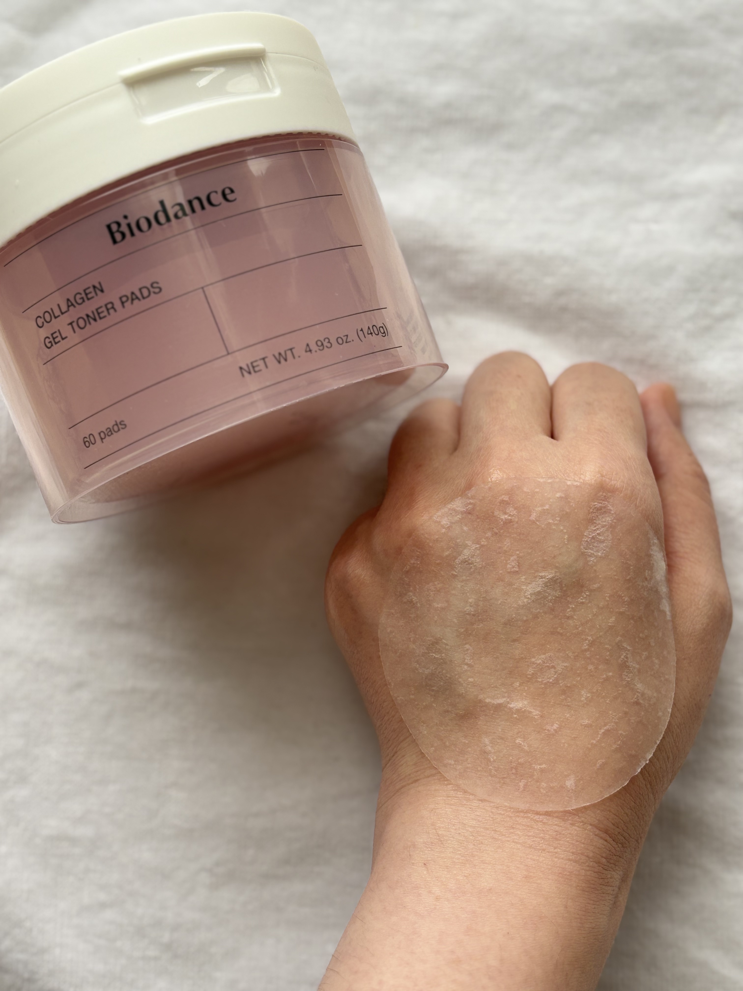 コラーゲンゲルトナーパッド/Biodance/トナーパッドを使ったクチコミ（3枚目）