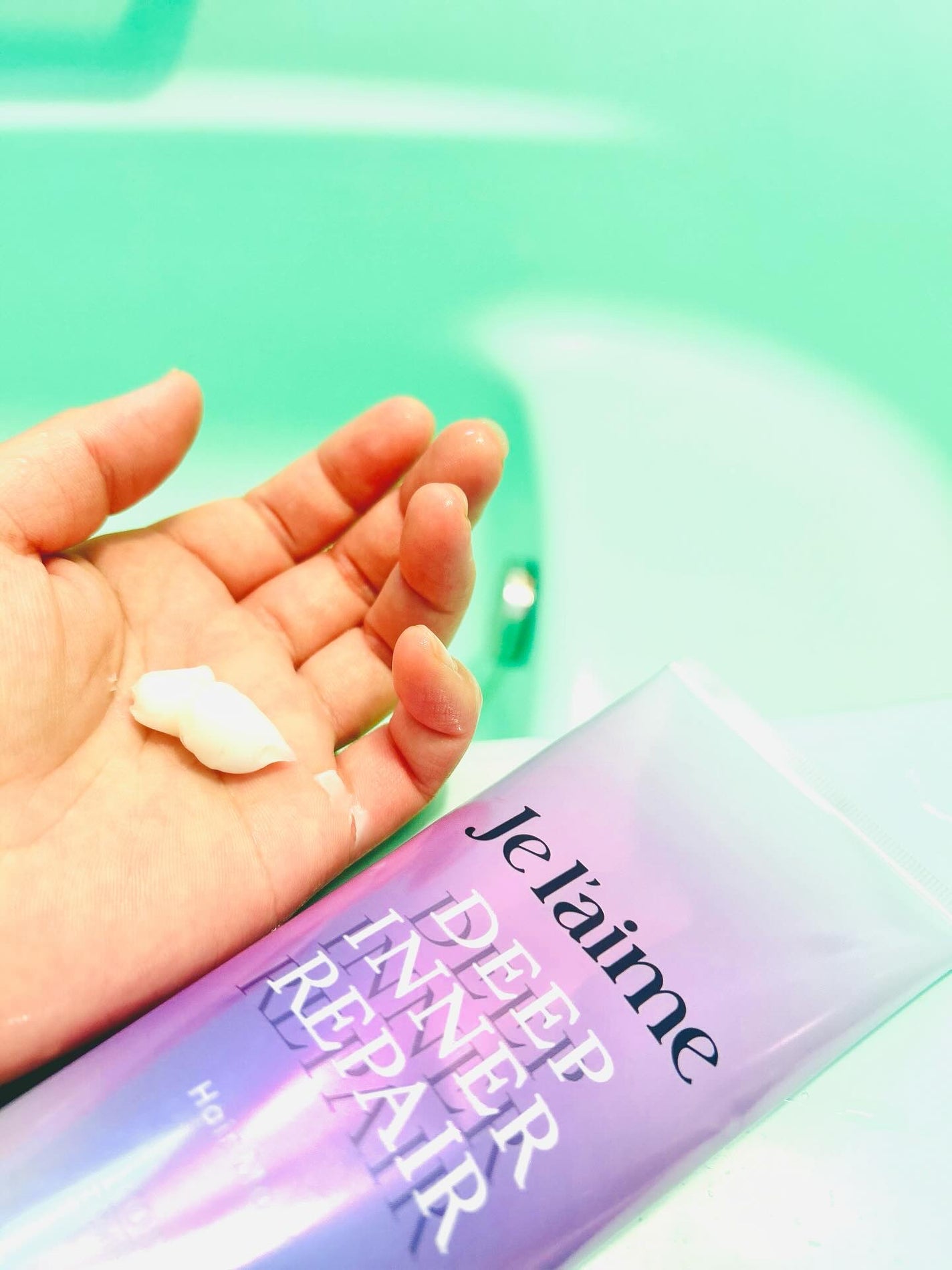 ジュレーム レイヤード シャンプー/ヘアトリートメント(スムースストレートケア)/Je l'aime/市販シャンプーを使ったクチコミ(4枚目)