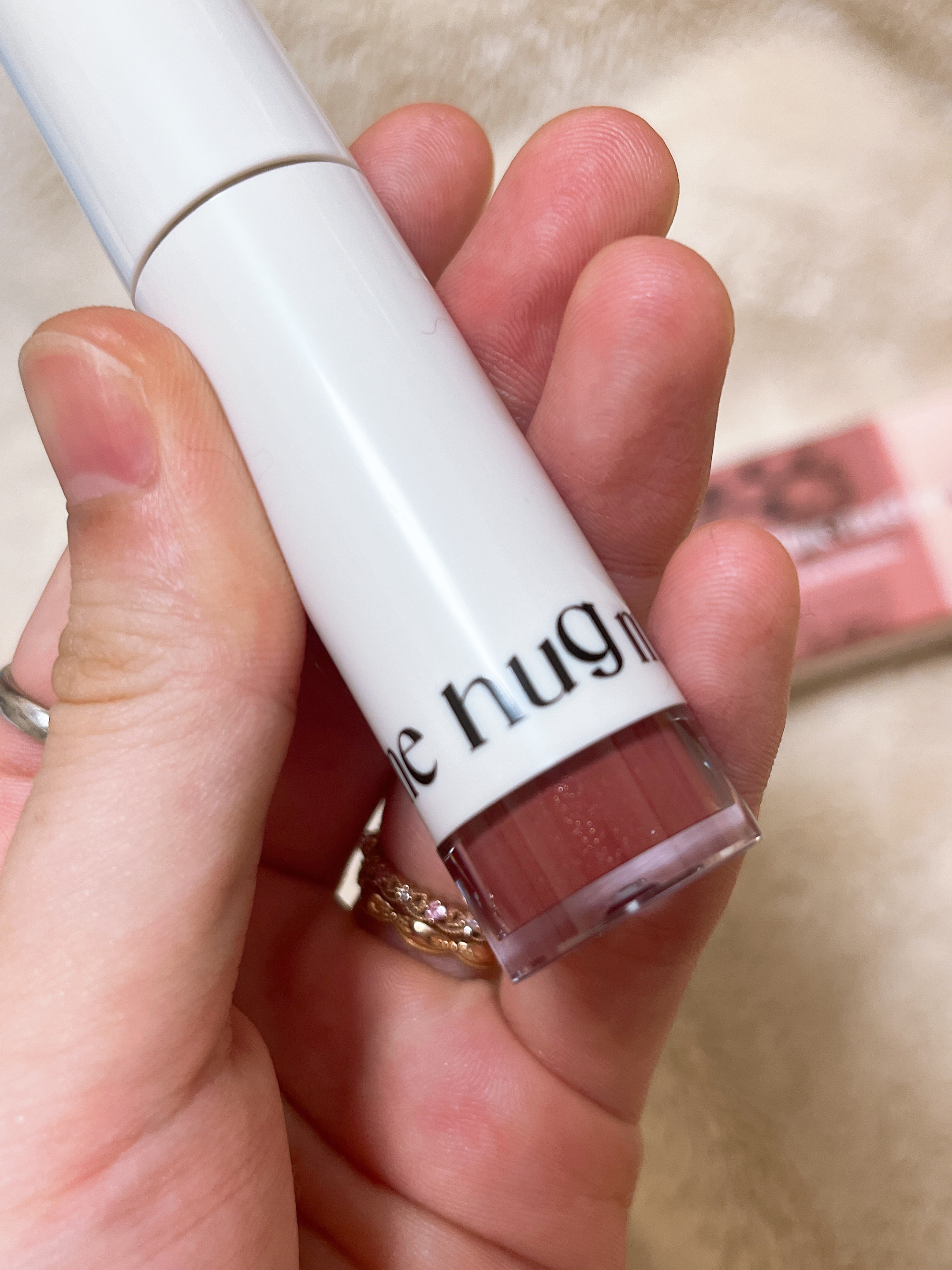 アップトゥーミー　ハグマイリップ　カラーロックプランパー/up2me/リッププランパーを使ったクチコミ（2枚目）