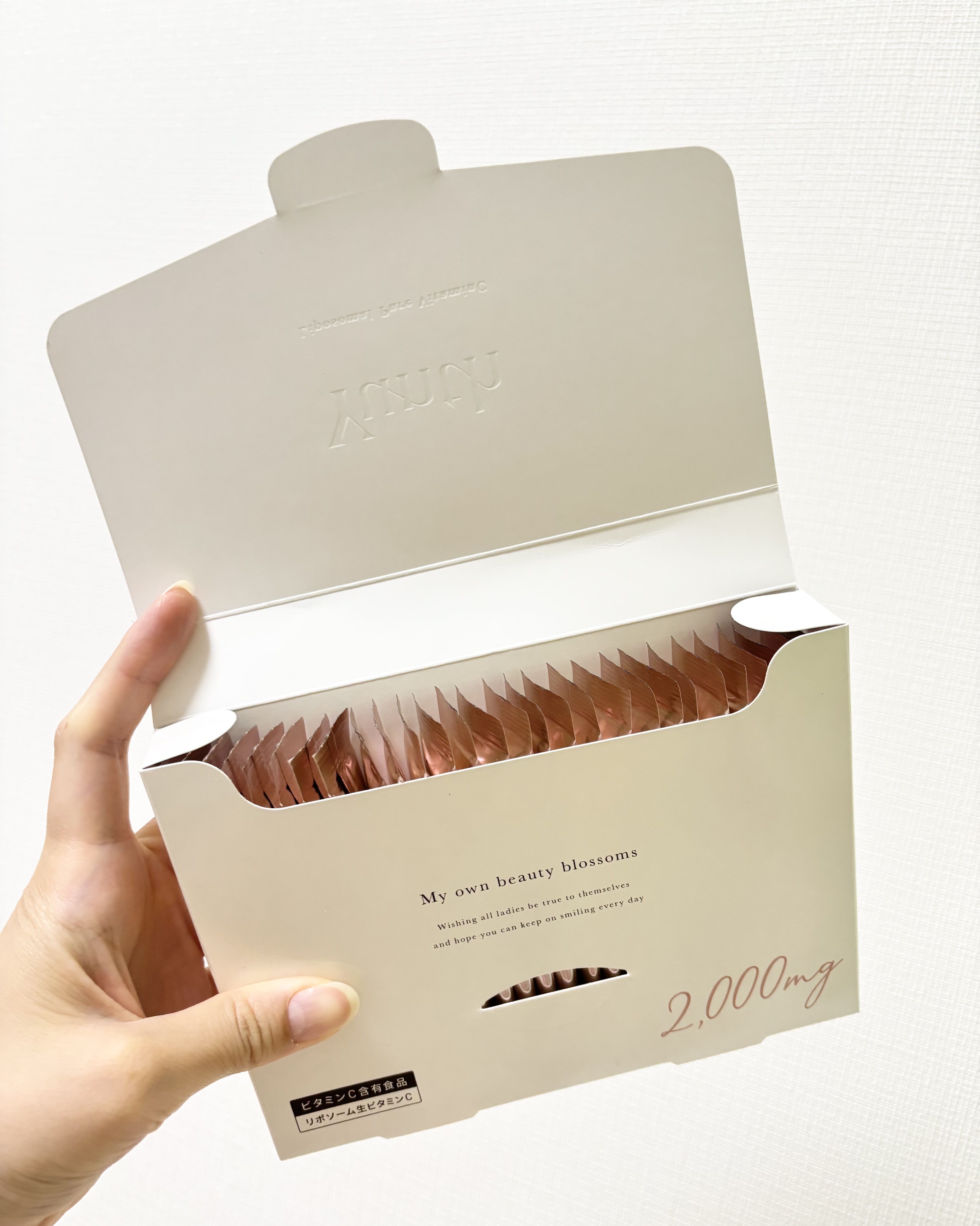 リポソーム生ビタミンC/Yunth/美容サプリメントを使ったクチコミ（2枚目）