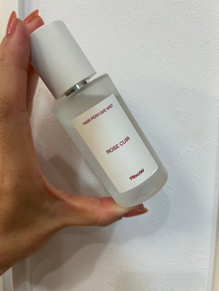 ヘアパフュームミスト ROSE CUIR /RboW/ヘアミストを使ったクチコミ(1枚目)