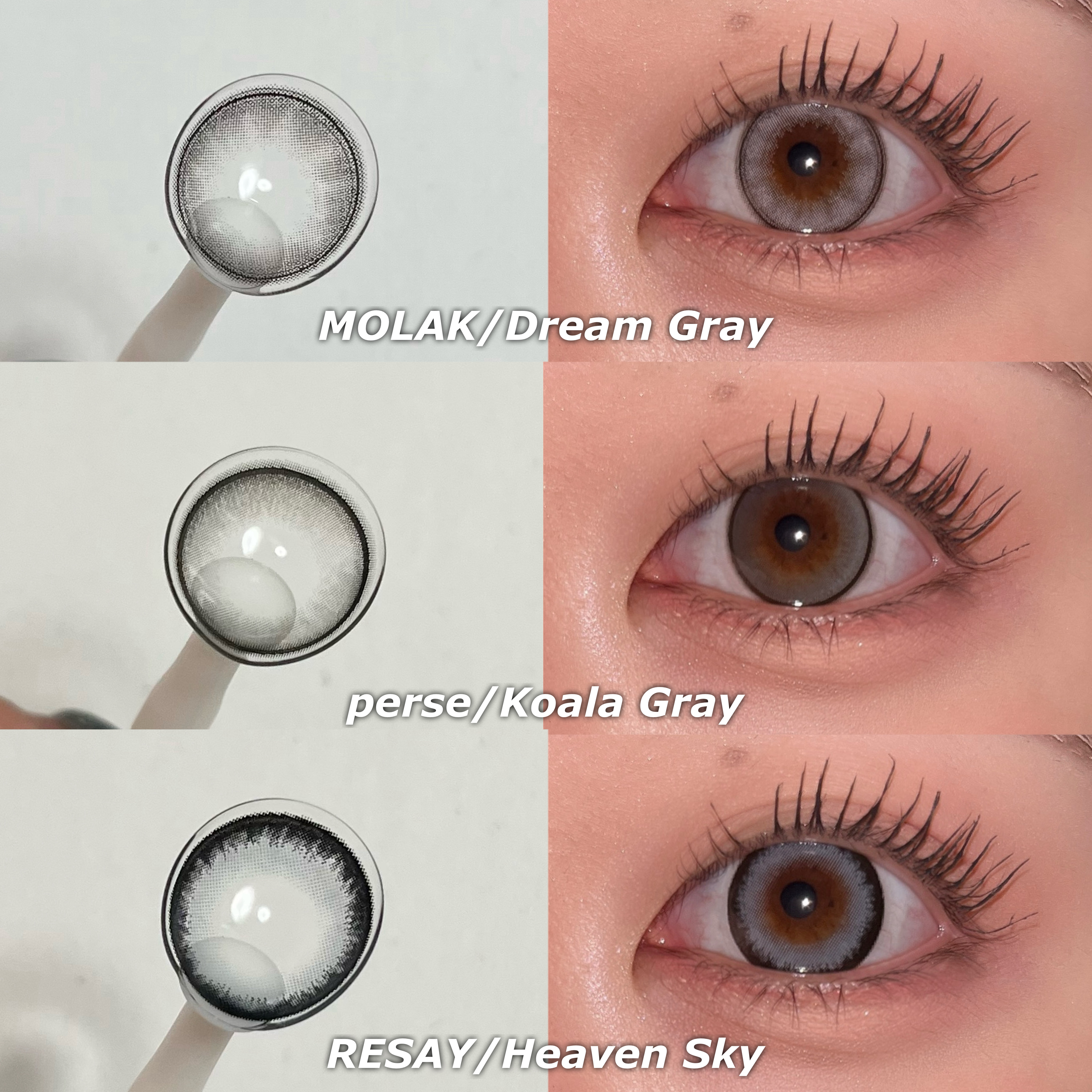 RESAY 1day/RESAY/ワンデー（１DAY）カラコンを使ったクチコミ（2枚目）