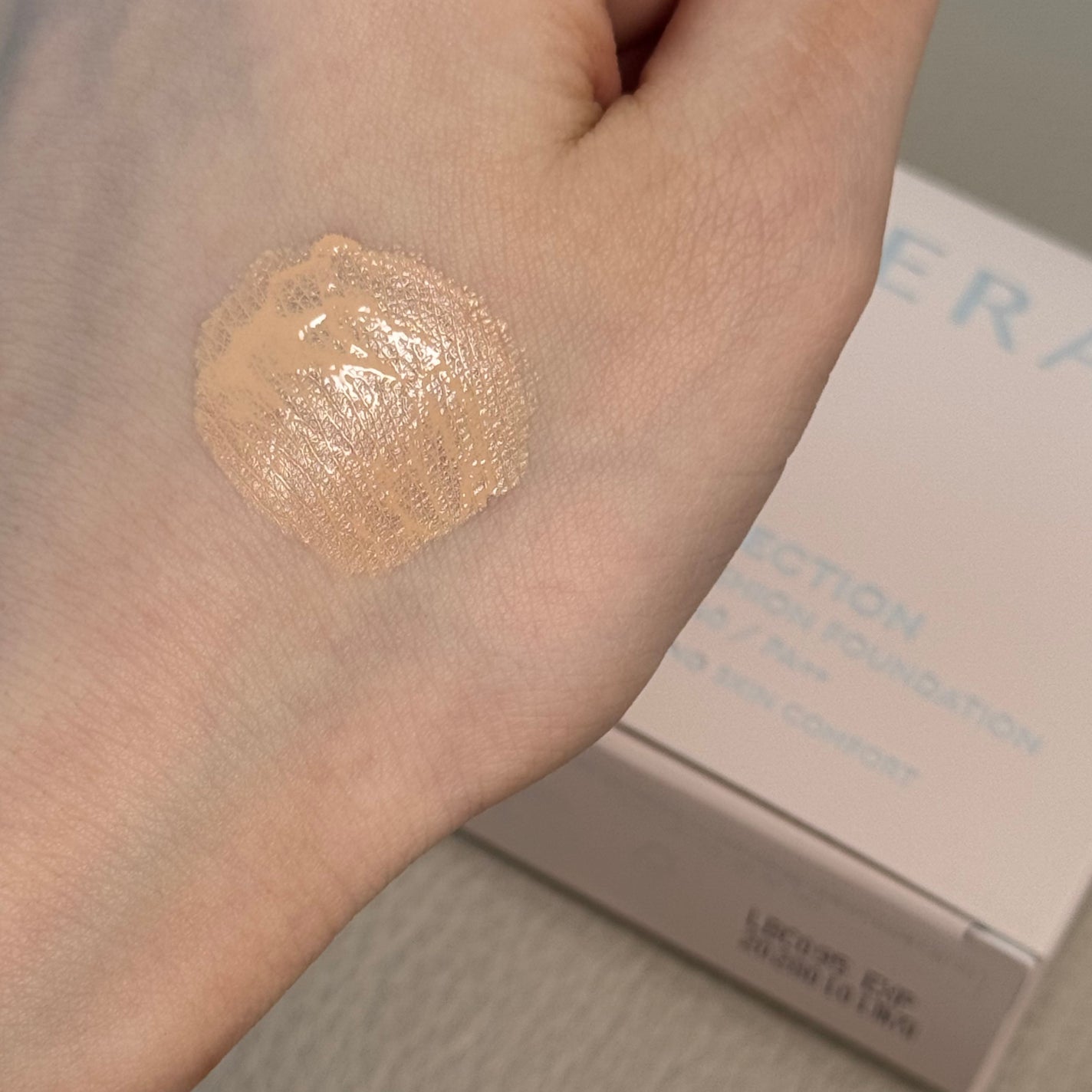 リフレクション スキン グロウ クッション ファンデーション/HERA/クッションファンデーションを使ったクチコミ(2枚目)