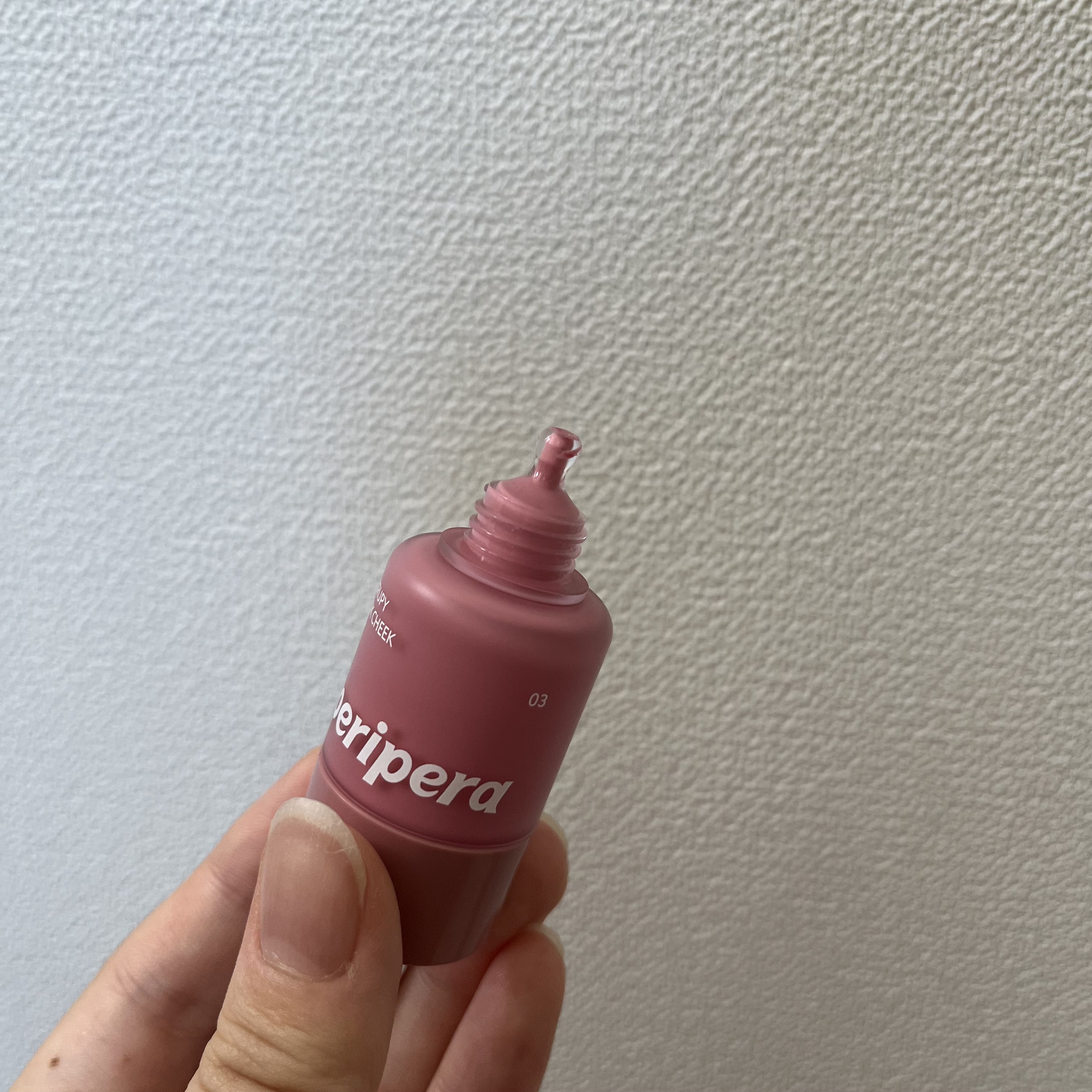 ペリペラ シロッピー トック チーク/PERIPERA/リキッドチークを使ったクチコミ（3枚目）