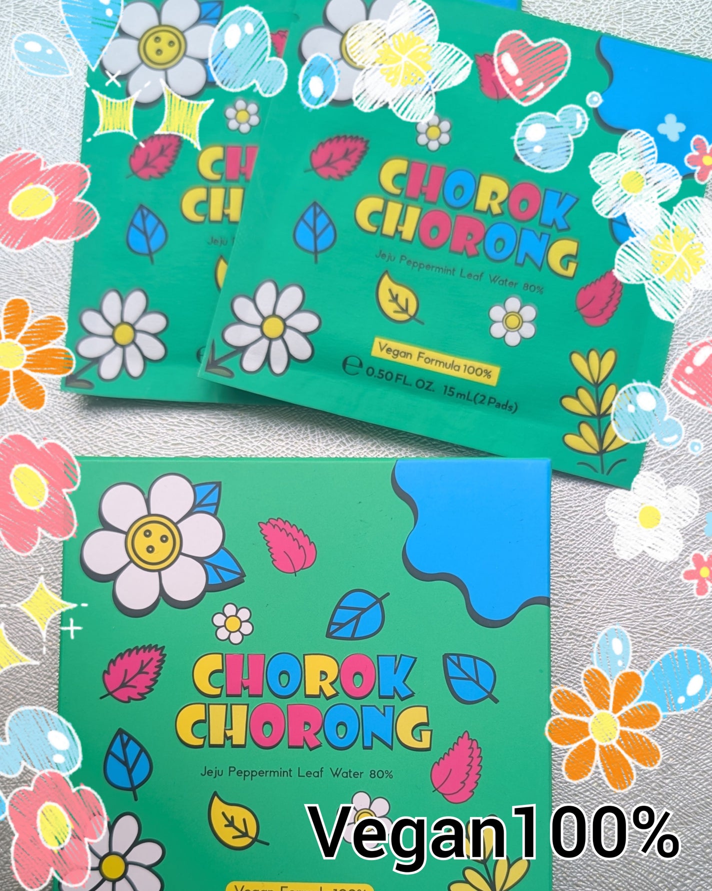 ペパーミントトナーパッド/CHOROK CHORONG/トナーパッドを使ったクチコミ(1枚目)