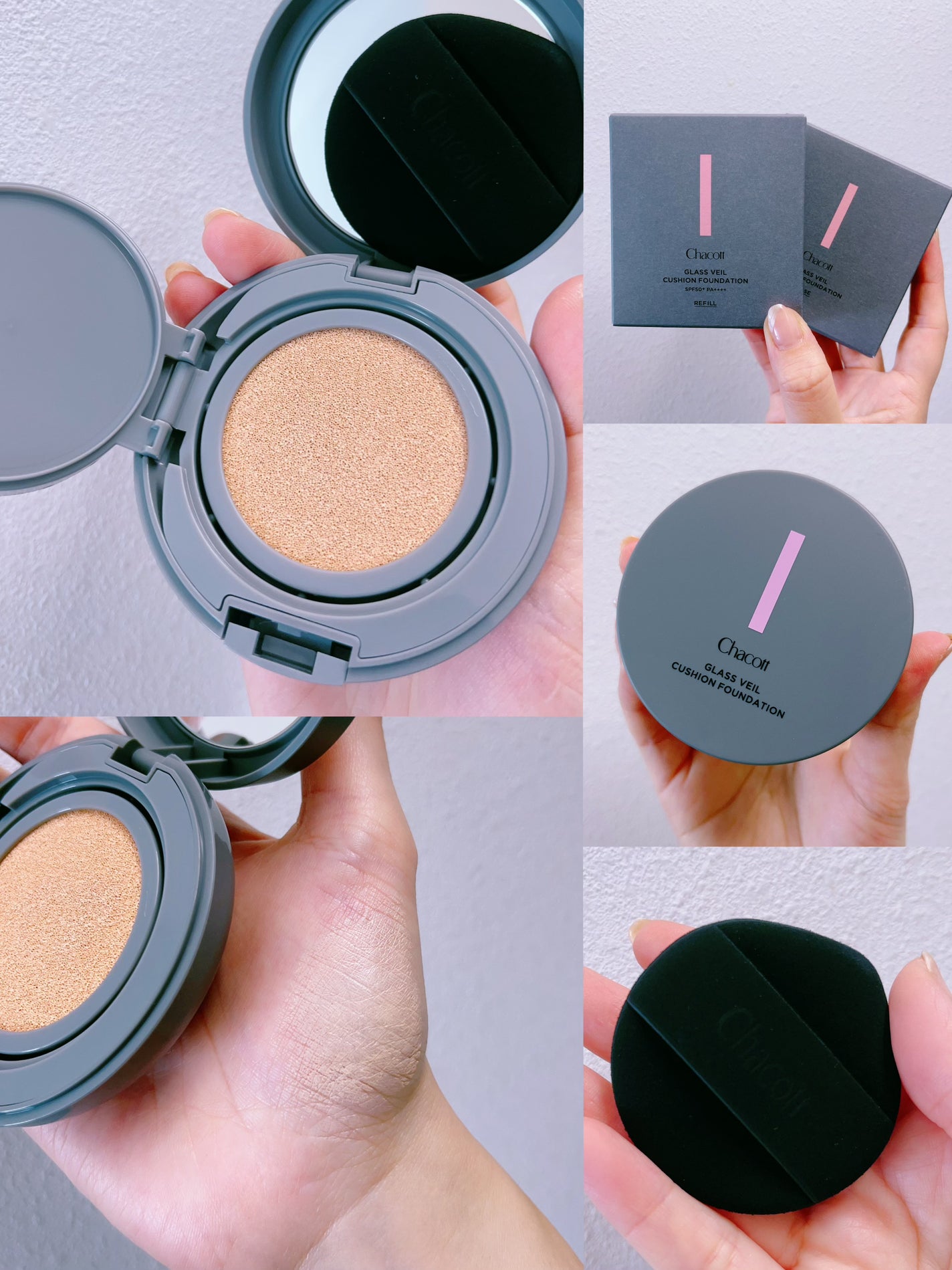 チャコット グラスヴェール クッションファンデーション/チャコット・コスメティクス/クッションファンデーションを使ったクチコミ(1枚目)