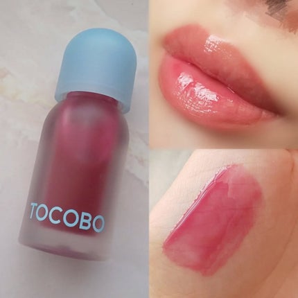 ジューシーベリープランピングリップオイル/TOCOBO/リップグロスを使ったクチコミ(1枚目)