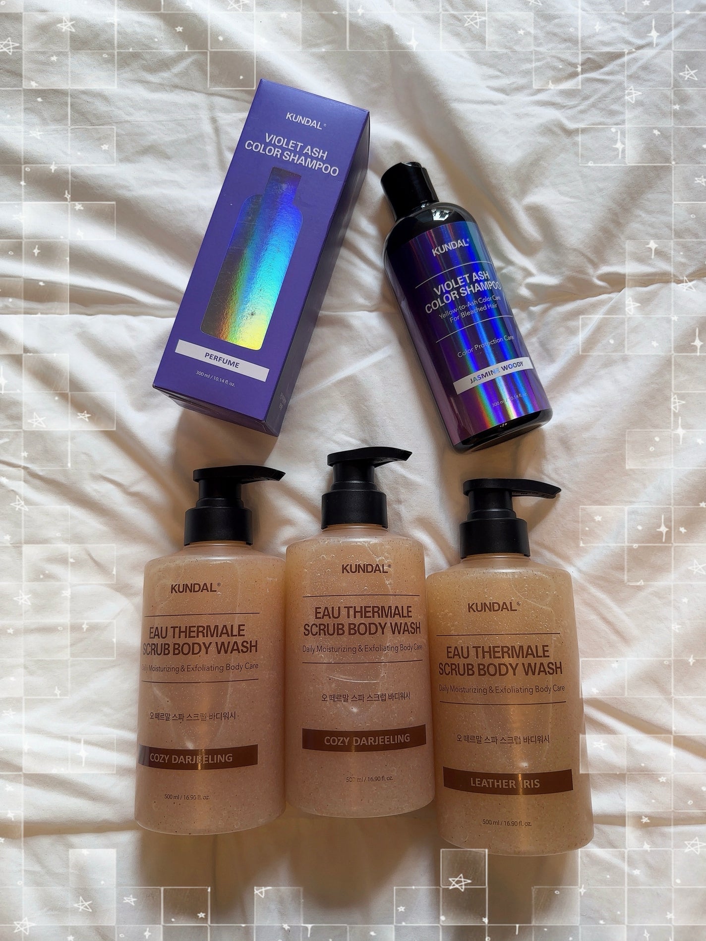 バイオレットアッシュカラーシャンプー/KUNDAL/市販シャンプーを使ったクチコミ(2枚目)