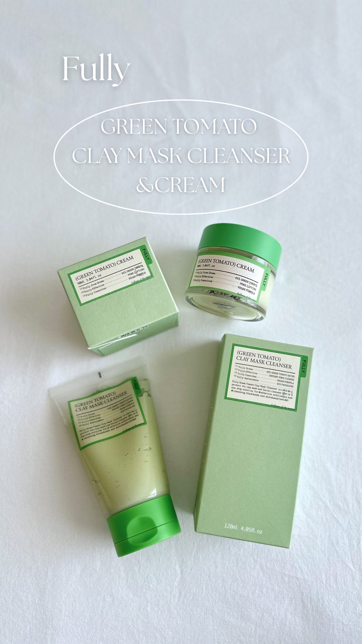 グリーントマトクレイマスククレンザー/FULLY/洗い流すパック・マスクを使ったクチコミ(1枚目)