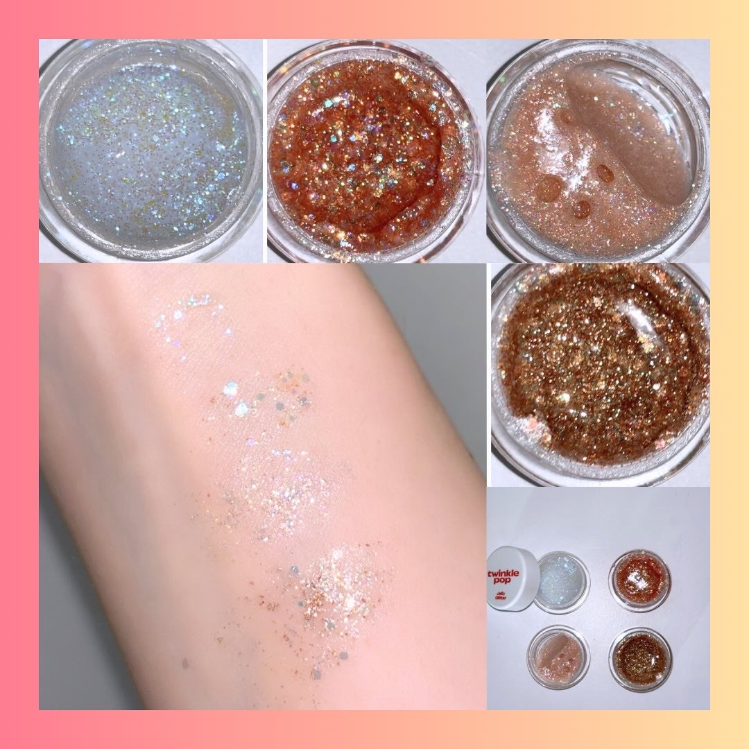 グリッターリングアイスティック/TWINKLE POP/グリッターを使ったクチコミ(4枚目)