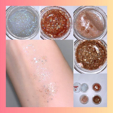 グリッターリングアイスティック/TWINKLE POP/グリッターを使ったクチコミ(4枚目)