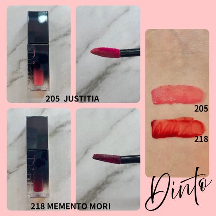 ブラーグロイリップティント/Dinto/リップティントを使ったクチコミ(2枚目)