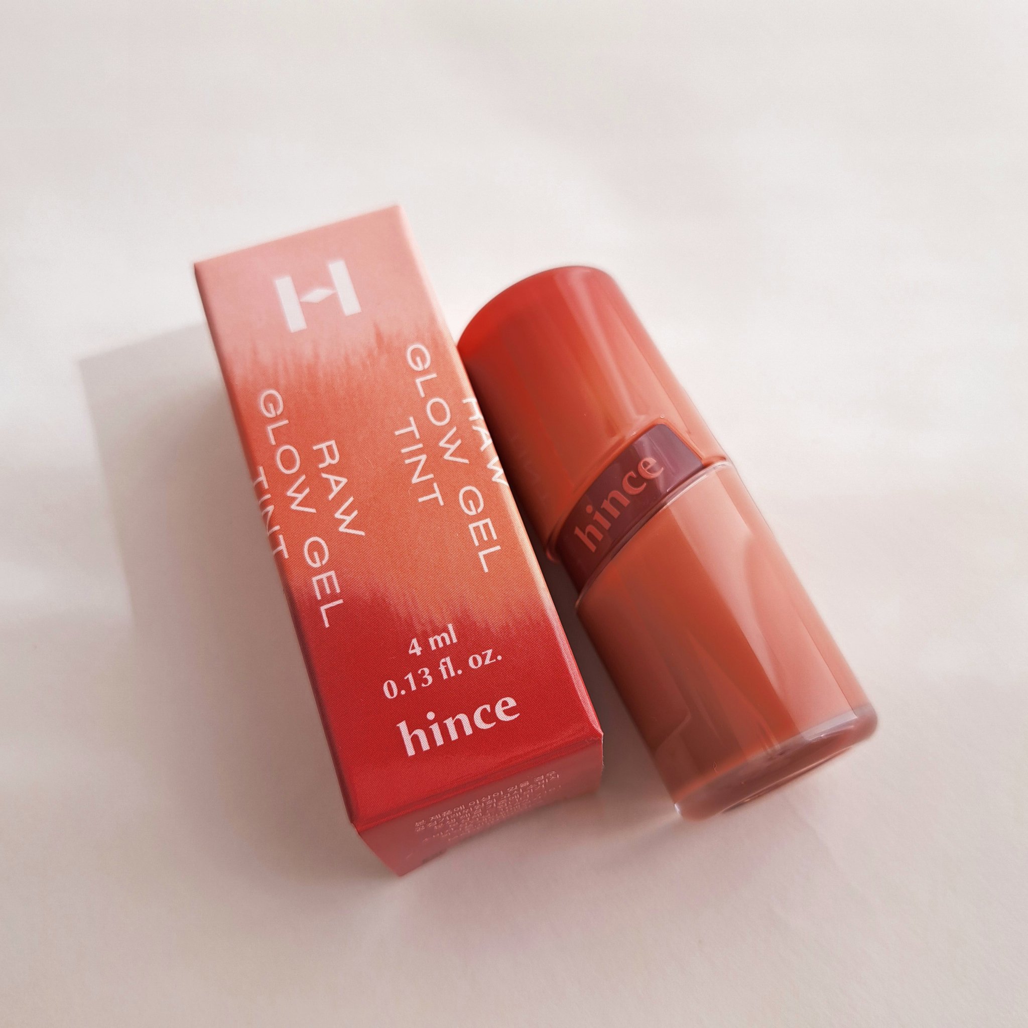 ロウグロウジェルティント R026 ローズプレッソ/hince/リップティントを使ったクチコミ（1枚目）