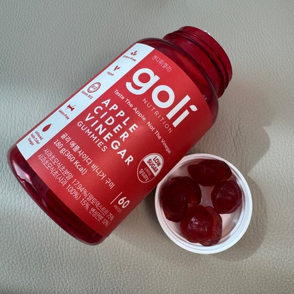 アップルサイダービネガーグミ/goli/健康サプリメントを使ったクチコミ(1枚目)