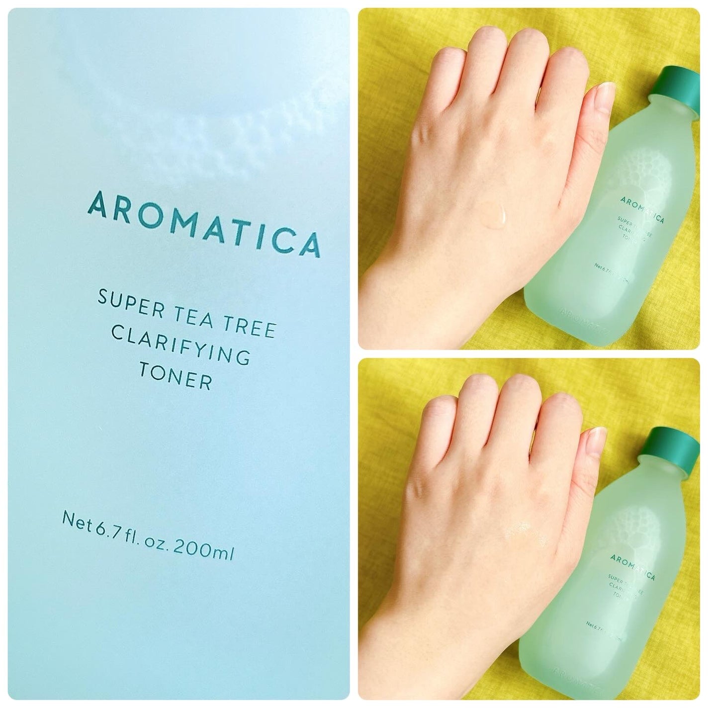 スーパーティーツリークレイマスククレンザー/AROMATICA/洗顔フォームを使ったクチコミ(3枚目)