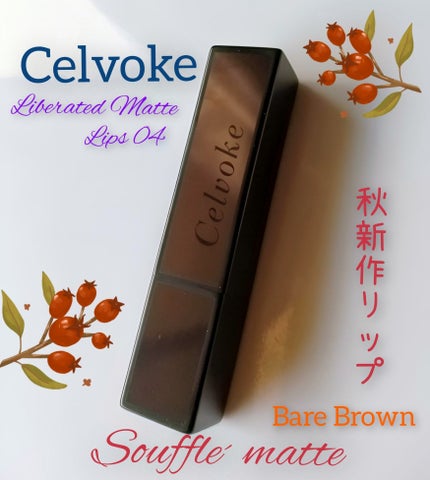 セルヴォーク リベレイティッド マット リップス N/Celvoke/口紅を使ったクチコミ(1枚目)