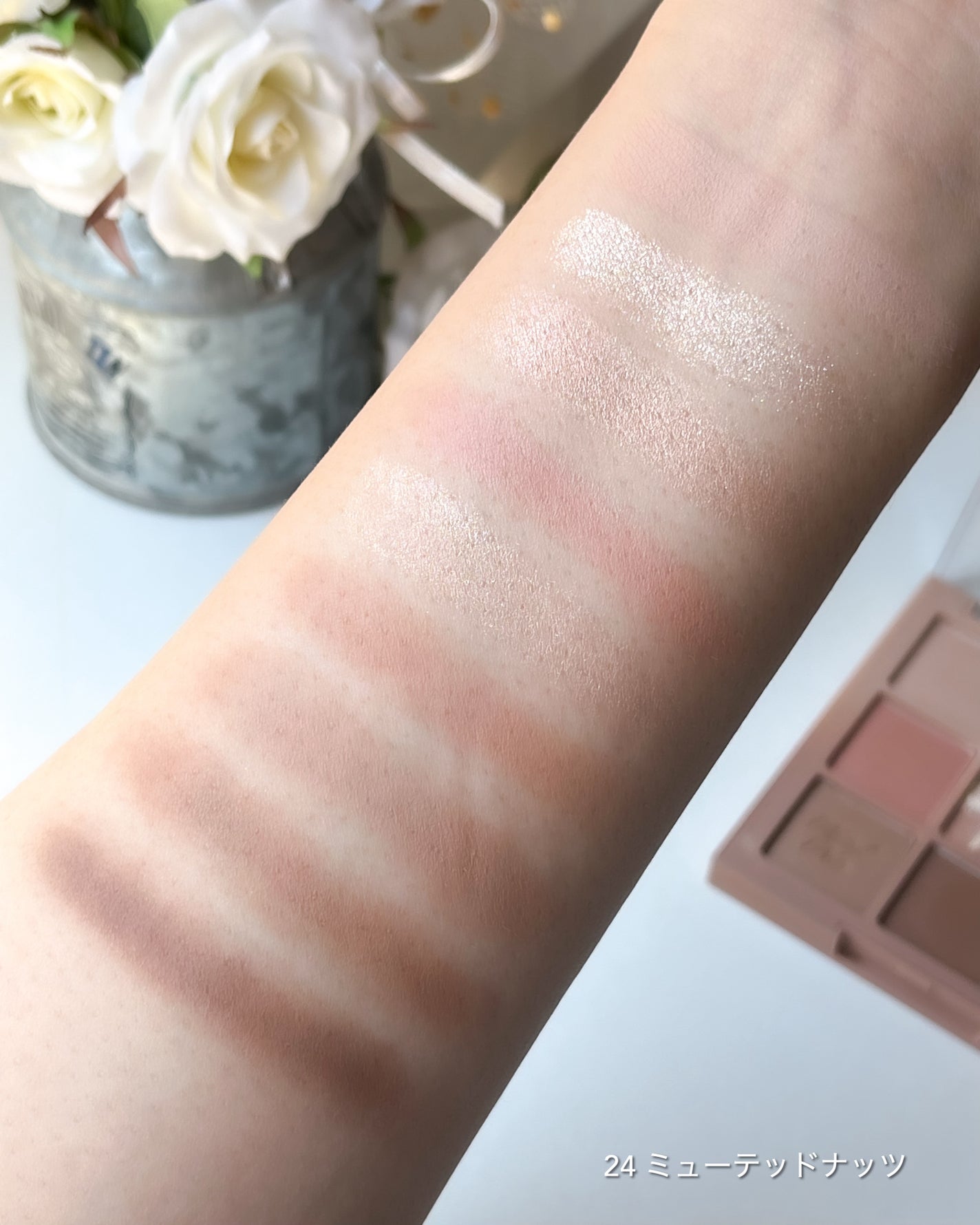 シャドウパレット/dasique/アイシャドウパレットを使ったクチコミ(3枚目)