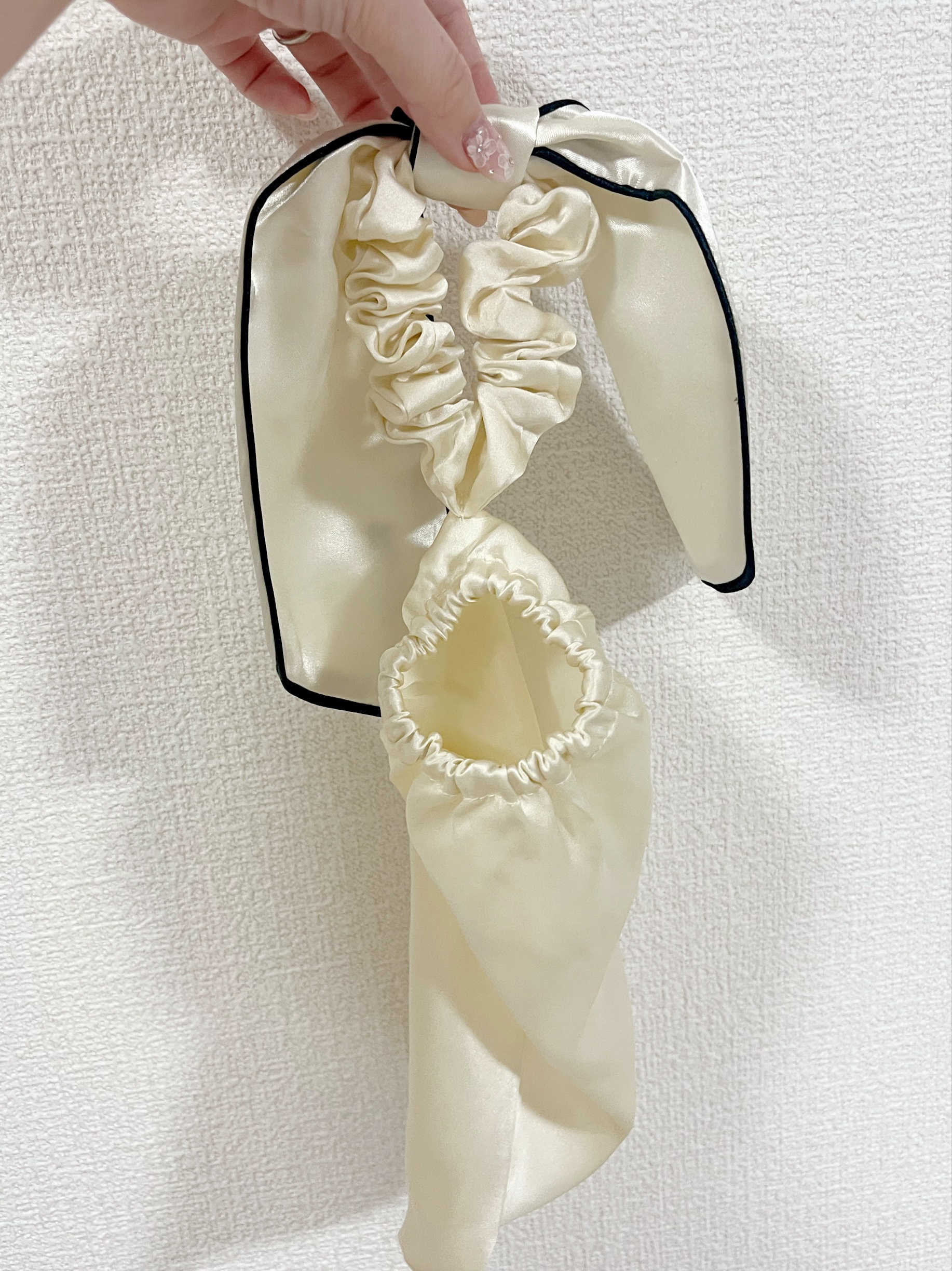 シルクナイトキャップポニーテール/フランフラン/ヘアケアグッズを使ったクチコミ（3枚目）