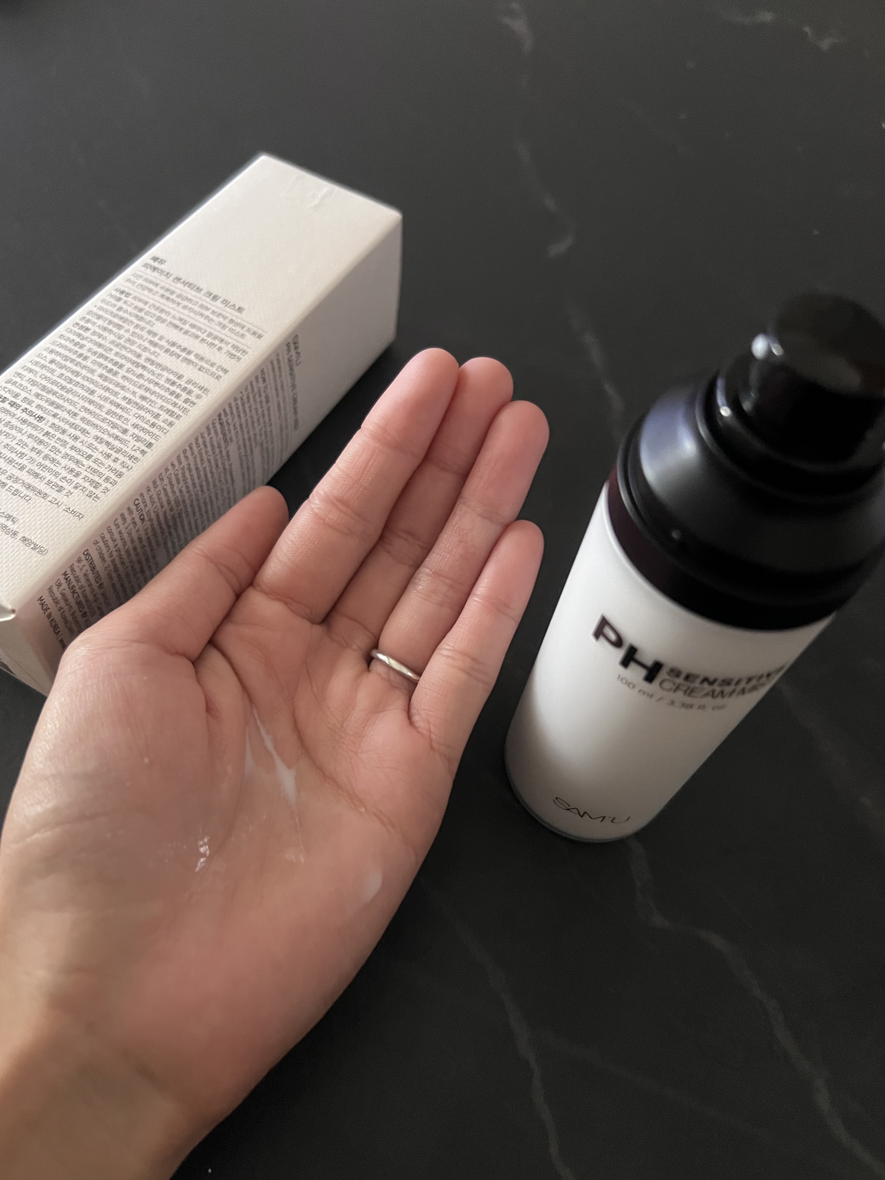 PHセンシティブクリームミスト/SAM'U/ミスト状化粧水を使ったクチコミ（2枚目）