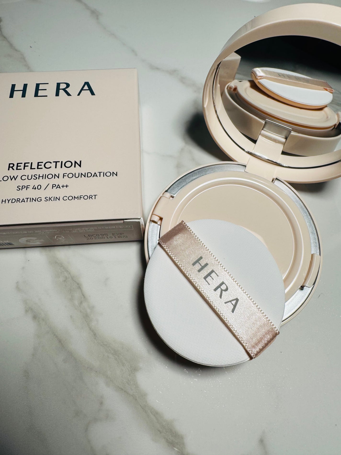 リフレクション スキン グロウ クッション ファンデーション/HERA/クッションファンデーションを使ったクチコミ(2枚目)